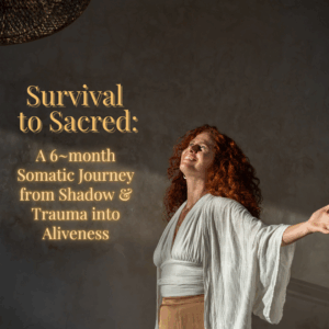 Jan 20 ~ June 30, 2026: Somatic Integration of Shadow & Trauma Without the Bypass