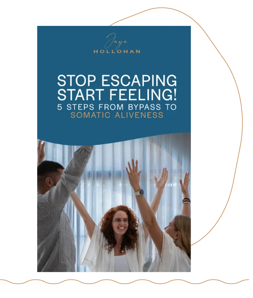 Stop Escaping Start Feeling