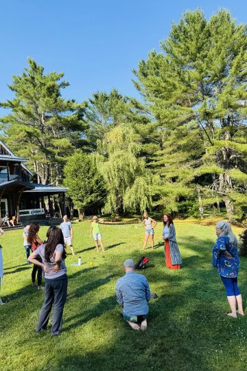 Group exercise smaller circle